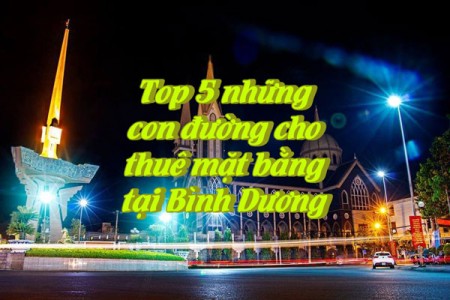 Ảnh bài viết: Top 5 những con đường cho thuê mặt bằng tại Bình Dương