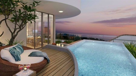 Penthouse dự án Ixora Hồ Tràm thuộc tổ hợp Hồ Tràm Strip, cam kết lợi nhuận 6%/năm