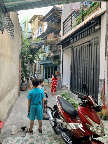 Cho thuê nhà hẻm 566 Nguyễn Thái Sơn Gò Vấp giá 7.5 triệu/tháng, khu dân cư hiện hữu