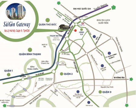 Bán GẤP Căn Hộ Chung Cư Quận 9 Saigon Gateway 2PN 2wc 66m2 Full nội thất đẹp vào ở ngay