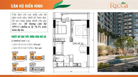 Chuyên sang nhượng Ricca giá tốt nhất thị trường giở hàng 100 căn đẹp, pháp lý chuẩn