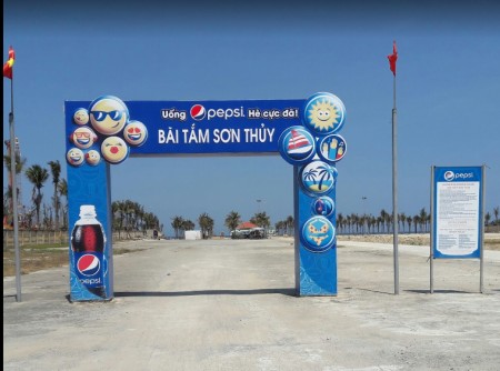 Bán đất mặt tiền đường phố Nguyễn Cơ Thạch diện tích 125m2 cách biển Sơn Thủy 50m