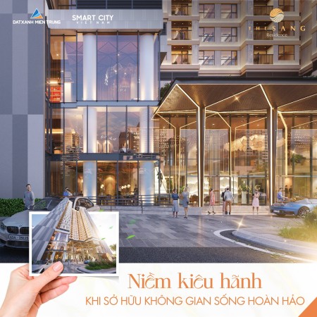 Căn hộ chung cư cao cấp the Sang Residence chiết khấu cao, hỗ trợ vay ngân hàng 80%