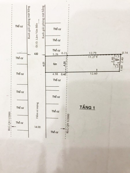 Bán nhà 2 lầu hẻm xe hơi 30 đường Lâm Văn Bền, Phường Tân Kiểng, Quận 7