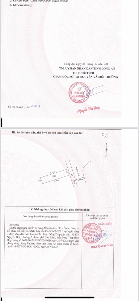 Đất nền nhiều diện tích trung tâm Thị trấn Bến Lức mặt tiền quốc lộ 1A