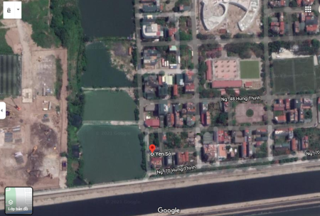 Cho thuê đất Yên Sở, diện tích sử dụng 55m2 lâu dài, ô tô tải tránh giá 4 triệu/tháng
