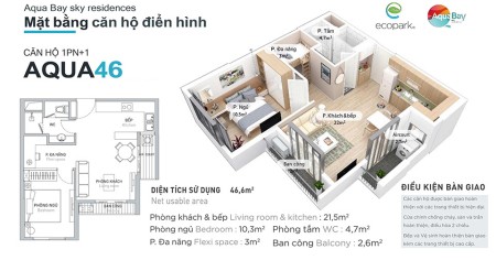 Bán căn hộ 46m tòa Sky ban công rộng đủ đồ giá 1350 bao phí ! liên hệ em Thắng : 0867966695