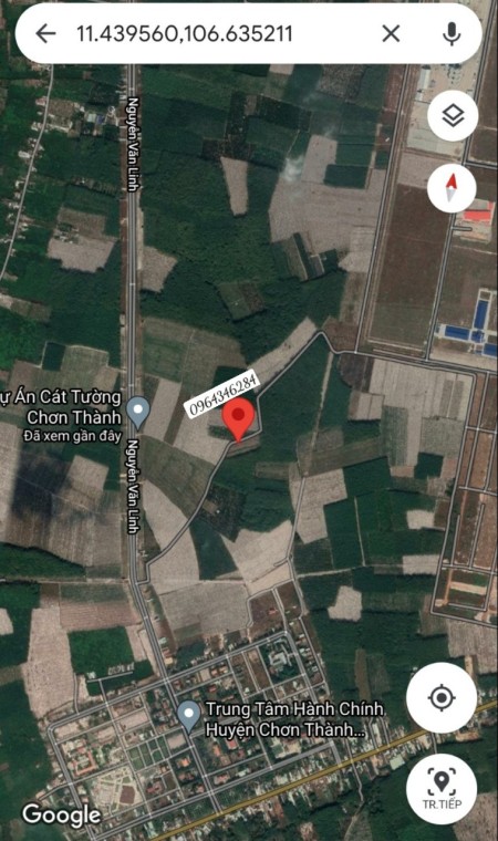 Cần bán gâp miếng đất ngay gần kcn Becamex đối diện KDC thương mại giá đầu tư