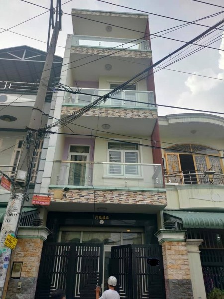 Nhà 5T 77m2 mặt đường 5m Tân Hòa Đông, cạnh Hương lộ 2 Bình Tân chỉ 6.7 tỷ (TL)