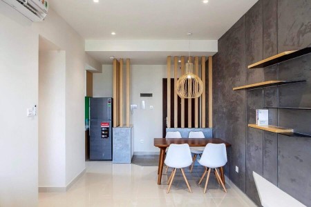 Bao Phí quản lý căn 1PN chung cư The Sun Avenue, nội thất mới, căn góc view sông