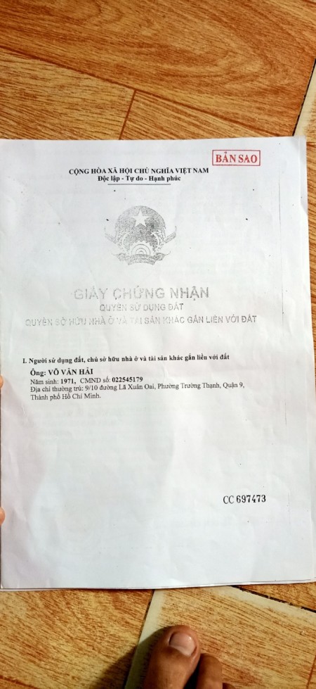 Nhà 1 trệt 1 lầu.1 pH khách, 2 pH ngủ, 2 toilet. 1,5 tỷ có thương lượng