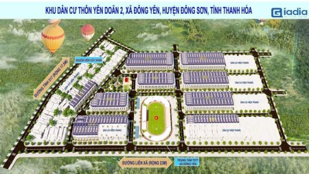 Đất nền Đông Yên New City thành phố công nghiệp giá tốt, sổ đỏ trao tay, pháp lý chính chủ