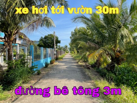 Đất vườn cách biển Tân Thành 3km, rộng rãi thoáng mát đường lớn, xe ra vào thoải mái