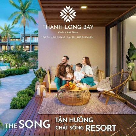 Khu nhà Vườn Lam bên Biển Biếc, The Song by Thanh Long Bay liên hệ 0924207749