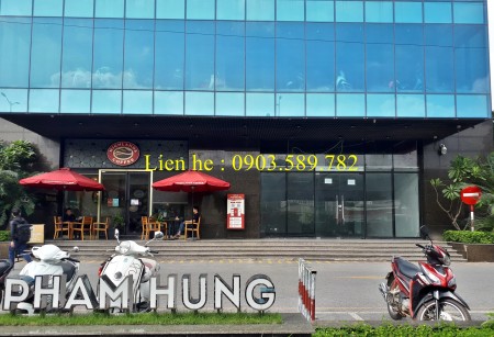 Cho thuê mặt bằng shophouse khối đề toa nhà FLC 36 Phạm Hùng, giá 50 triệu/tháng