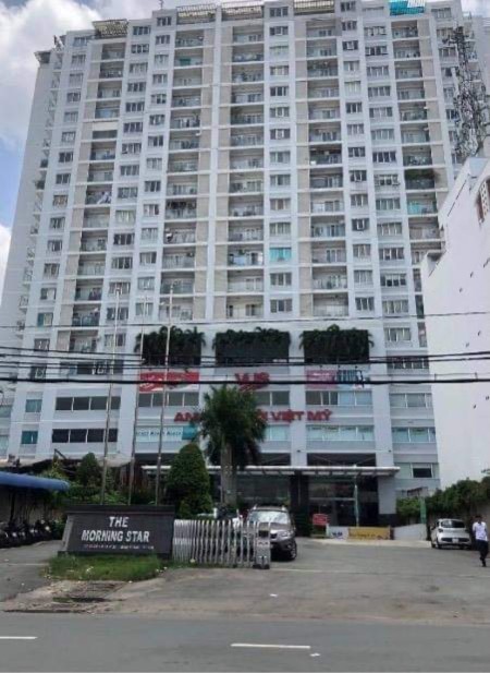 Cho thuê căn hộ CC The Morning Star quận Bình Thạnh, 3 phòng ngủ, 2 phòng WC, bếp, phòng khách.