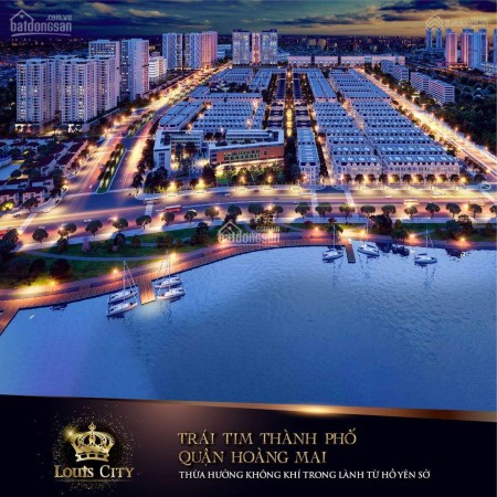 Chính chủ cần bán gấp văn góc view hồ Yên Sở mặt đường 40m, khu dân trí cao, yên tĩnh