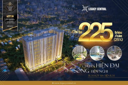 Căn hộ ngay siêu thị AEON MALL Bình Dương thanh toán 225tr nhận nhà ở ngay.