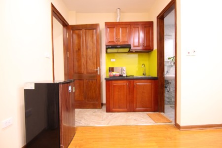 Cho thuê căn hộ dịch vụ tại Kim Mã 1 ngủ đủ đồ giá 4.5 triệu/tháng tầng cao, view đẹp, thông thoáng
