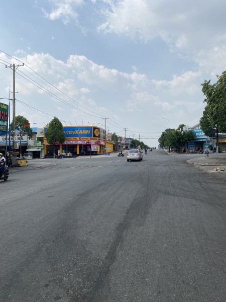 Bán đất 341m2(7x49 ) đối diện khu công nghiệp mặt tiền đương nhựa lớn kinh doanh
