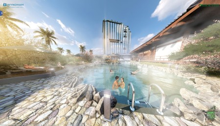 Dự án Wyndham Lynn Times Thanh Thủy khách sạn chung cư, tiện ích nội khu, ngoại khu