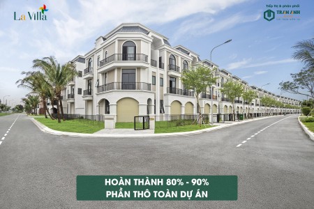 Lavila Green City nhà phố đẳng cấp 2 mặt tiền Hùng Vương và Quốc Lộ 1A view sông Vàm Cỏ