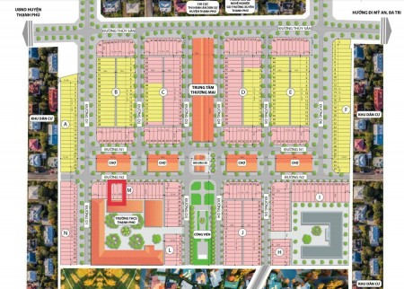 Mua đất mặt tiền chợ vừa ở vừa kinh doanh lời liền tay hơn 700triệu tiện ích đầy đủ