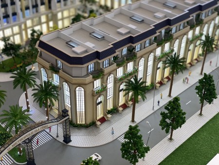 Shophouse 2 mặt tiền chỉ 9tỷ 180m2, mặt tiền 7,5m trục Phan Kính tp Hà Tĩnh hướng Đông Bắc