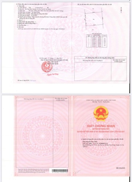 Đất vườn TP.HCM, có sổ đỏ riêng, gần dự án VinGroup và sân golf West Likes Trần Anh