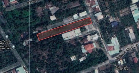 Bán đất chính chủ sổ sẵn diện tích 11x100m 1136m2, giá bán chỉ 12.5 tỷ tại Nhị Bình, Hóc Môn