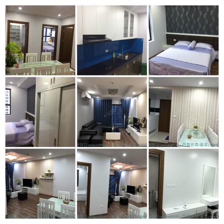 cho thuê căn 3N full nội thất cực nét chung cư Goldmark city