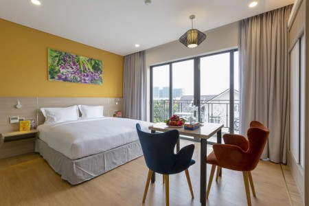 Hot, cho thuê căn hộ dịch vụ cao cấp cách Quận 1 chỉ 10ph, có hồ bơi và sauna