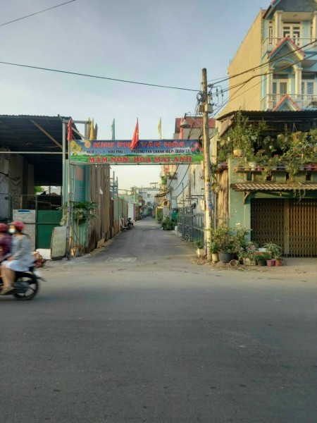 QUẬN 12, NGUYỄN THỊ BÚP, ĐẤT THỔ CƯ 5x12m 56m2, CHỈ 3.1 TỶ