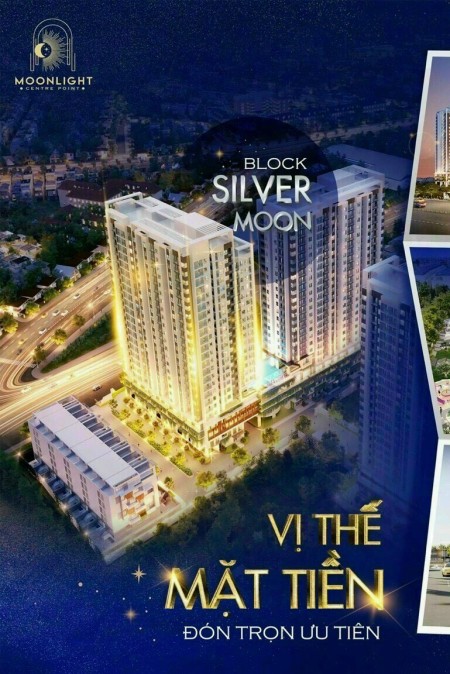 Căn hộ liền kề Aeon Bình tân Moonlight Centre Point. Căn 1PN giá 2.2 tỷ, 0908787766 Thiện