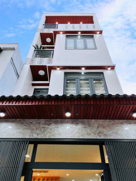 Bán gấp nhà HXH Đường số 4 Phạm Văn Chiêu, 4 tầng, giá 5.4 tỷ, khu phố sầm uất.