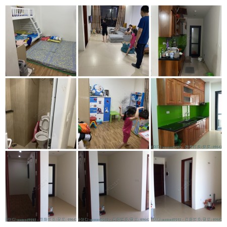 Cho thuê căn 2N nội thất cơ bản chung cư Green star nội thất cơ bản, giá 8 triệu/tháng