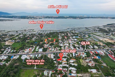Lô đất cạnh quốc lộ thuộc Cam Thành Bắc, Cam Lâm giá 1 tỷ 8 liên hệ 0395409807