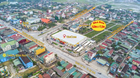 Bán nhà liền kề sát cạnh vincom thị xã Kỳ Anh Hà Tĩnh giá tốt, đúc kiên cố, hạ tầng hoàn thiện