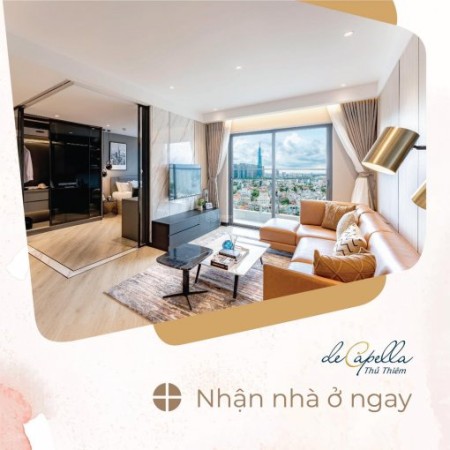 Rổ hàng CĐT căn hộ De Capella 1PN - 2PN - 3PN giá 62triệu/m2, ngay khu đô thị Thủ Thiêm