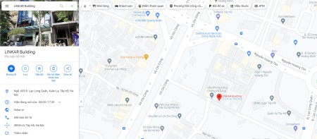 Cho thuê văn phòng Võ Chí CÔng, ngõ rộng 2 ô tô, diện tích sử dụng 170m2, đầy đủ công năng