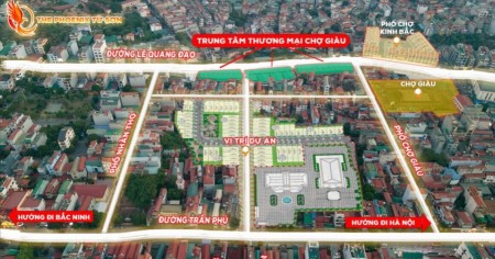 Dự án shophouse liền kề The Phoenix Từ Sơn, cơ hội đầu tư 102 cho các nhà đầu thư thông thái