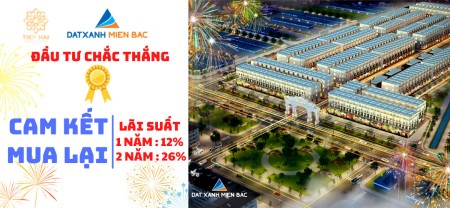 Đầu tư chắc thắng tại Tiền Hải Center City khu dân cư đông đúc tiện ích đầy đủ, có sổ sẵn
