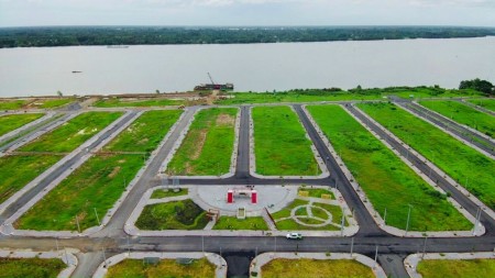 Bán đất nền gí rẻ đã có sẵn sổ đỏ khu Vạn Phát Sông Hậu, chiết khấu cao, hỗ trợ vay ngân hàng