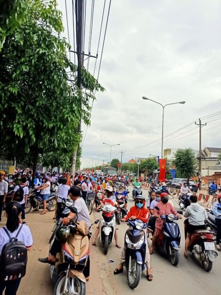 Đất góc 3 mặt tiền đường kế trường đại học Quốc tế Việt Đức, bán giá thời Covid tiện đầu tư