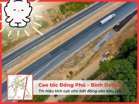 Bán Đất Nền Bình Phước Liền Kề KCN Becamex Đồng Phú-Cao Tốc Đồng Phú-Bình Dương