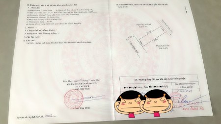 Xả lỗ lô đất diện tích 97m2 tại Văn Cao Hữu Bằng Kiến Thụy giá 730 triệu lh 0973026891