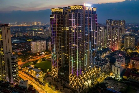 Bán căn 2PN tầng trung dự án The Zei Mỹ Đình, ck 8%,tặng nội thất 200tr, view sân MỸ Đình