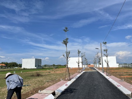 Bán nhanh lô đất thổ cư toàn bộ ngang 10m tại Long An. Có sổ riêng