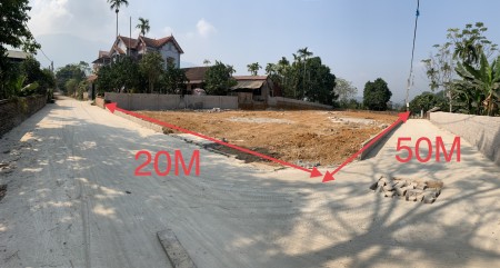 Bán lô góc 2 mặt tiền 1000m vuông vắn tại Yên Bình khu dân cư đông đúc, đường lớn xe vào tận đất
