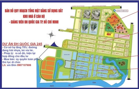 Chuyên mua bán đất khu dự án Đại Học Quốc Gia 245, phường Phú Hữu, Quận 9.Giá tốt nhất.